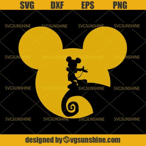 Disney Halloween SVG, Nightmare Before Christmas SVG, Mickey SVG, Minnie SVG, Jack Skellington SVG, Halloween SVG, Disney SVG