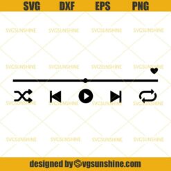 Song Art Music Player Custom Song SVG, Music Player SVG, Play Button SVG, Music Player Glass Art SVG