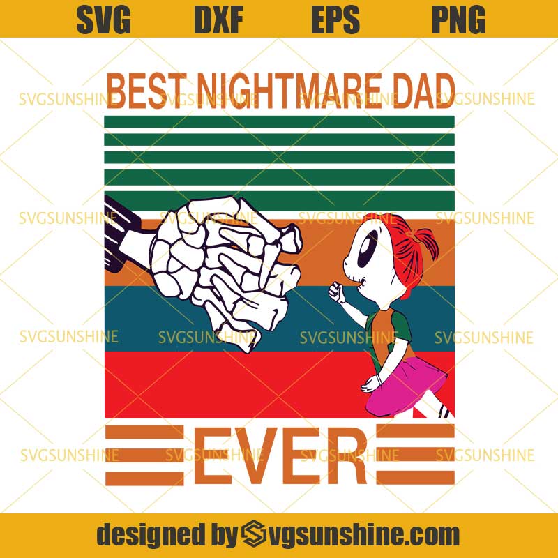 Download Nightmare Before Christmas SVG, Best Nightmare Dad Ever ...