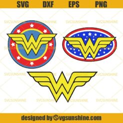 Wonder Woman SVG Bundle, Superhero SVG, Avenger SVG, Marvel SVG, Wonder Woman Logo SVG DXF EPS PNG