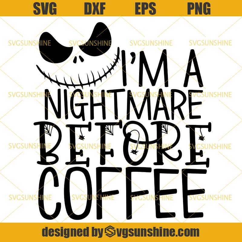 Free Free 86 Nightmare Before Coffee Svg SVG PNG EPS DXF File