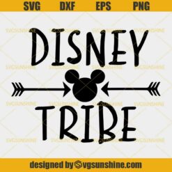 Disney Tribe SVG DXF EPS PNG Cutting File for Cricut