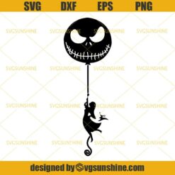 Jack And Sally SVG, A Nightmare Before Christmas SVG, Cutting Files For Cricut Silhouette