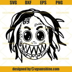 Bad Bunny Art SVG PNG DXF EPS