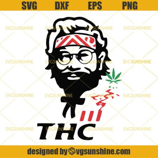 Cheech and Chong THC Weed SVG, Marijuana SVG, Cannabis SVG DXF EPS PNG