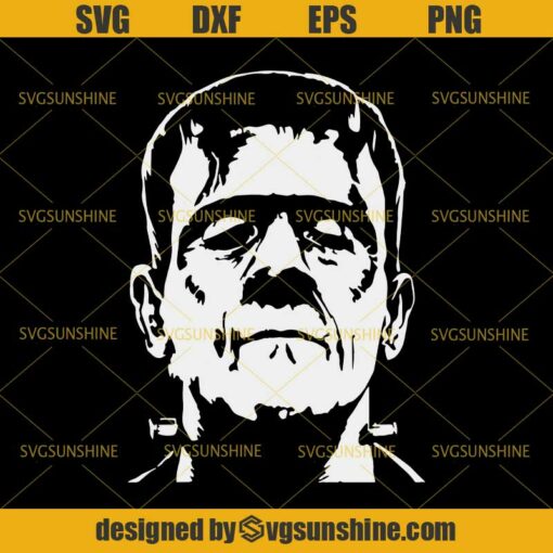Frankenstein SVG, Frankenstein Clipart, Movie Monster SVG, Halloween SVG