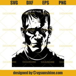 The Monster Frankenstein SVG, Halloween SVG, Frankenstein SVG