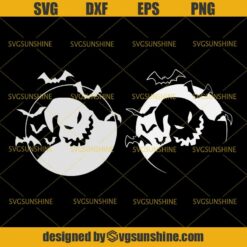 Oogie Boogie SVG, Oogie Boogie Head SVG PNG DXF EPS Cut Files Clipart Cricut Silhouette
