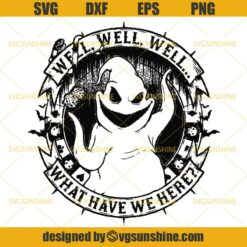 Oogie Boogie Well Well Well SVG, The Nightmare Before Christmas SVG, Halloween SVG
