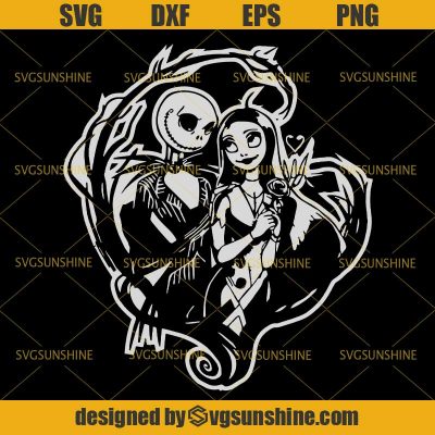 Jack And Sally SVG, Nightmare Before Christmas SVG, Halloween SVG ...