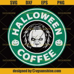Chucky Halloween Starbucks Coffee SVG, Chucky SVG, Childs Play SVG