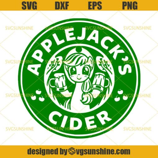 Applejack’s Cider Svg, My Little Pony Applejack Svg, Wine Svg