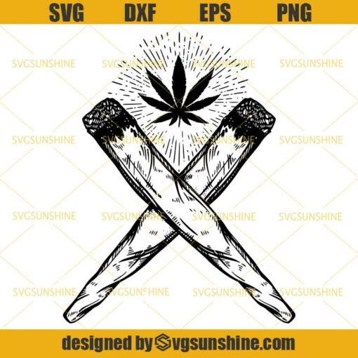Smoke Weed SVG, Weed SVG, Marijuana SVG, Cannabis SVG