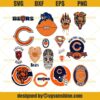Chicago Bears Svg Bundle, Chicago Bears Logo Svg, NFL Svg, Football Svg Bundle, Football Fan Svg