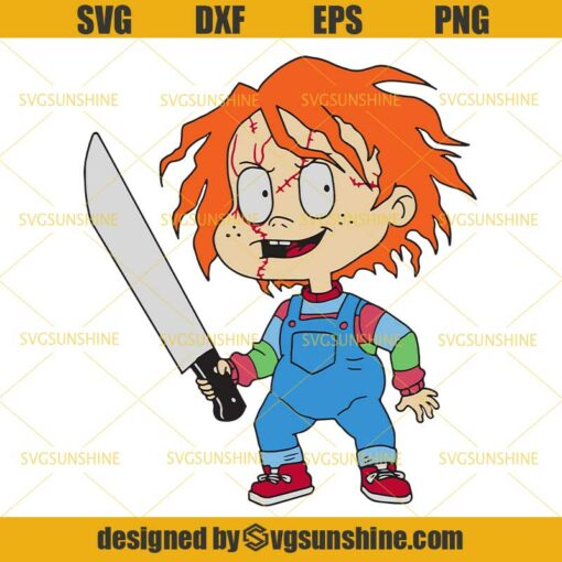 Rugrats Chuckie Childs Play SVG, Chucky SVG, Chucky Halloween SVG