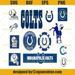 Indianapolis Colts Svg Bundle, Indianapolis Colts Logo Svg, NFL Svg, Football Svg Bundle, Football Fan Svg