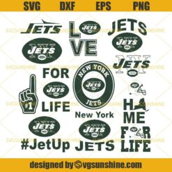 New York Jets Svg Bundle, New York Jets Logo Svg, NFL Svg, Football Svg Bundle, Football Fan Svg