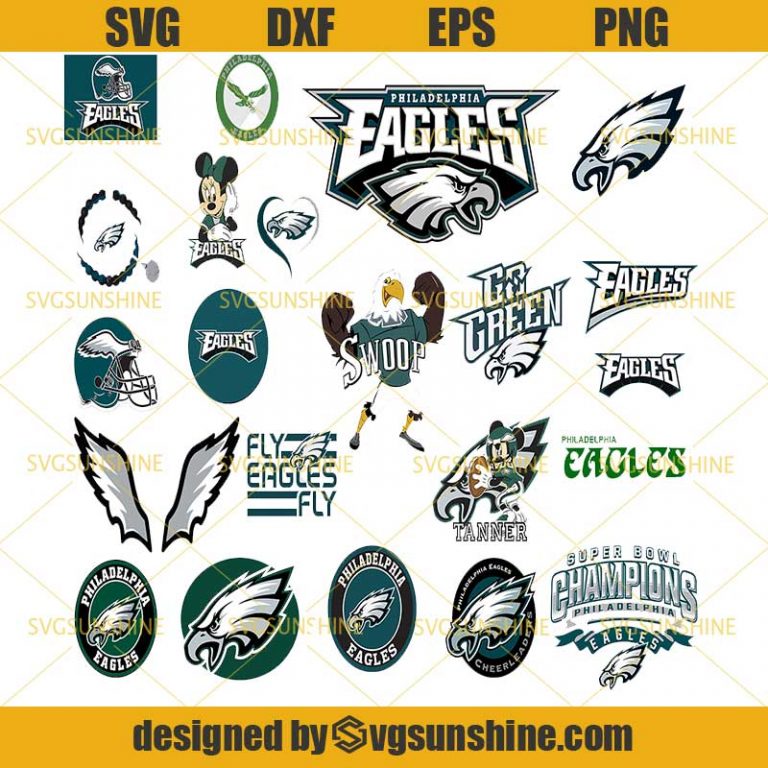 Philadelphia Eagles Svg Bundle, Philadelphia Eagles Logo Svg, NFL Svg ...