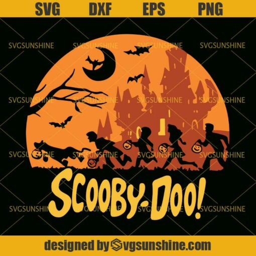 Scooby Doo Svg, Halloween Svg, Scooby-Doo Halloween Svg