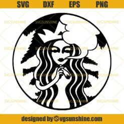 Donald Trump SVG, Trumps Covfefe Coffee Starbucks Logo SVG PNG DXF EPS