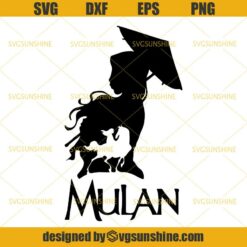 Mulan SVG, Disney SVG, Princess Mulan SVG, Disney Princess SVG