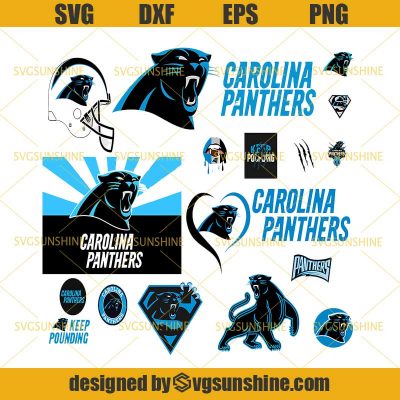 Carolina Panthers Svg Bundle, Carolina Panthers Logo Svg, Carolina 