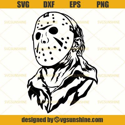 Jason Voorhees SVG PNG DXF EPS, Jason SVG, Jason Voorhees Digital File ...