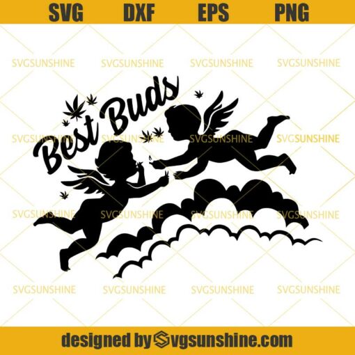 Baby Angels Best Buds SVG PNG DXF EPS