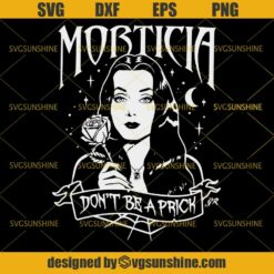 Morticia Addams SVG PNG DXF EPS Cutting File for Cricut