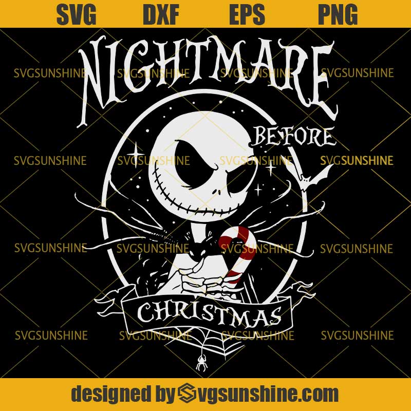 Download Jack Skellington SVG, Nightmare Before Christmas SVG ...
