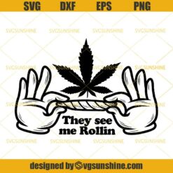 Hands Rolling Stoned Joint Weed SVG, Marijuana SVG, Cannabis SVG PNG DXF EPS