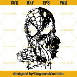 Spiderman And Venom SVG, Marvel SVG, Spiderman SVG, Venom SVG