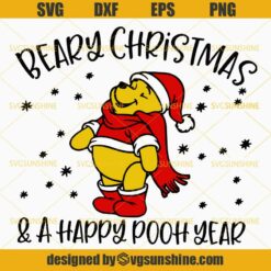 Winnie The Pooh Mouse Head SVG PNG DXF EPS Cricut Silhouette Vector Clipart