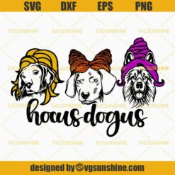 Hocus Dogus SVG, Hocus Pocus SVG, Funny Halloween SVG, Dog Halloween SVG PNG DXF EPS Cut Files Clipart Cricut
