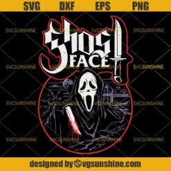 Scream SVG, Ghostface SVG, Horror Movie Killers SVG, Halloween SVG