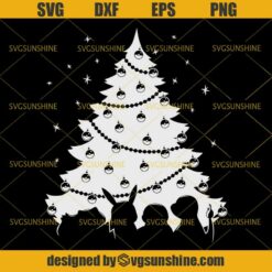 Pokemon Christmas Tree SVG PNG DXF EPS Cut Files Clipart Cricut