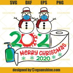 Covid Christmas 2020 SVG, Christmas Face Mask SVG, Covid Holiday SVG, Christmas Quarantine SVG PNG DXF EPS