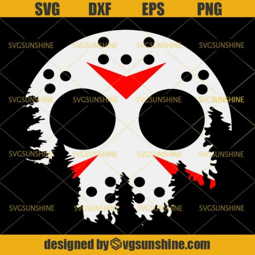 Jason Voorhees SVG, Jason Mask SVG, Crystal Lake SVG, Horror Movies Halloween SVG