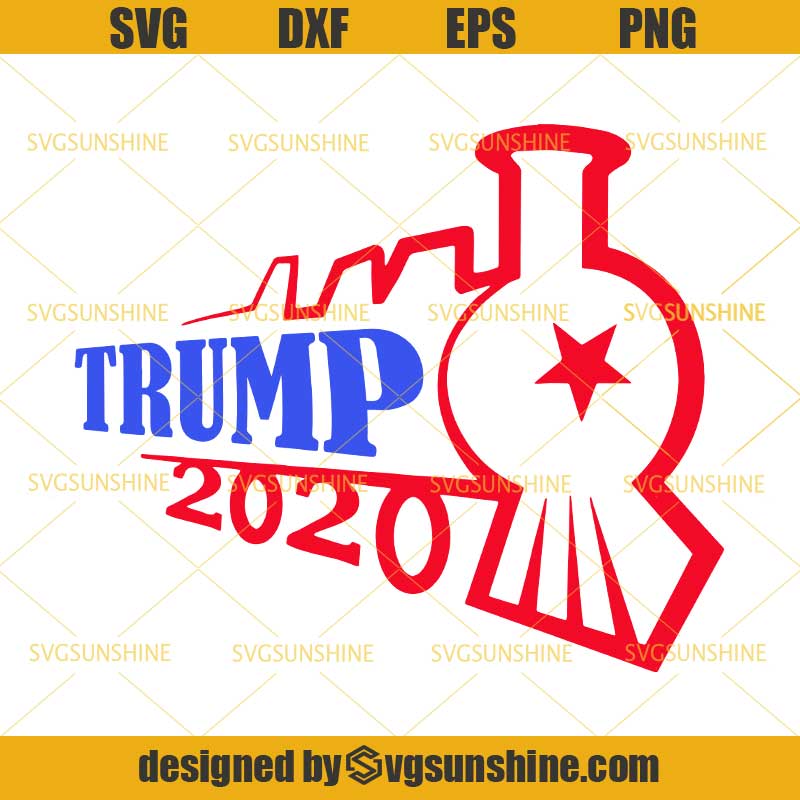 Trump Train 2020 SVG, Election 2020 SVG, Trump SVG DXF EPS PNG - Sunshine
