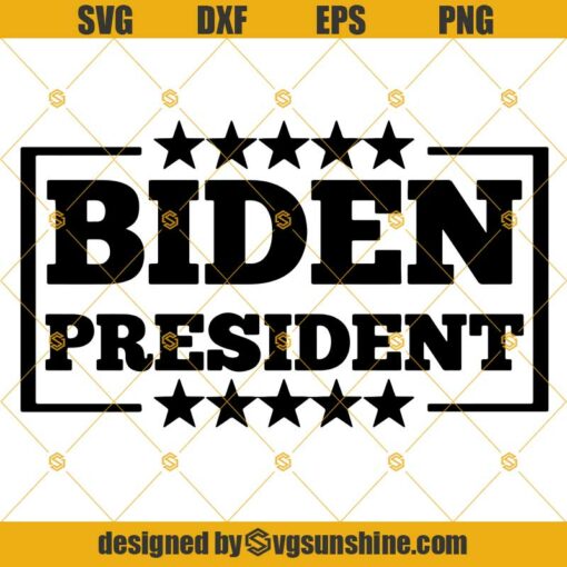 Biden President SVG PNG DXF EPS