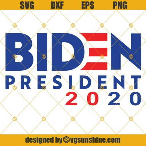 Biden President 2020 SVG PNG DXF EPS