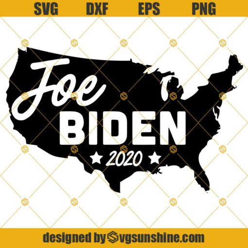 Joe Biden United States Election 2020 SVG PNG DXF EPS Cut Files Clipart Cricut