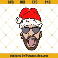 Bad Bunny Christmas SVG PNG EPS DXF Cricut File Silhouette Art Designs