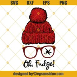 Oh Fudge SVG PNG DXF EPS, Christmas Story SVG