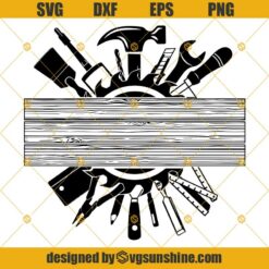 Builder SVG, Contractor SVG, Repairman SVG, Carpenter SVG PNG DXF EPS Cut Files Clipart Cricut