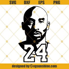 Kobe Bryant SVG, Mamba Digital Clip Art, NBA SVG, Lakers SVG, Mamba 24 ...
