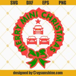I’ll Be Ho Ho Home For Christmas Hippie Car SVG, Christmas Car SVG, Funny Christmas SVG, Hippie Christmas SVG