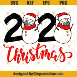 Disney Christmas 2020 SVG Bundle, Mickey Minnie Mouse With Face Mask SVG, Christmas Quarantine SVG, Mickey Santa Hat SVG