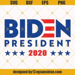 Biden For President 2020 SVG, Joe Biden SVG, Elections 2020 SVG