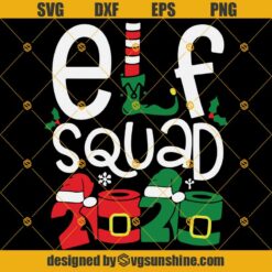 Elf Squad Quarantine Christmas 2020 SVG, Elf Squad SVG, Christmas 2020 Toilet Paper SVG, Elf Quarantine SVG